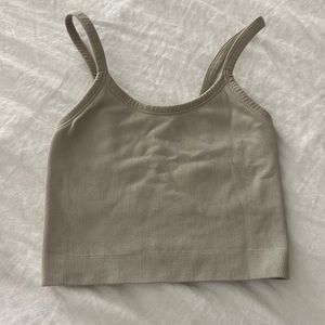 SETACTIVE SCULPTFLEX CAMI BRA TOP IN OATMILK